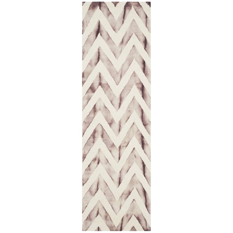 Safavieh Dip Dyed Ivory Contemporary Rug - Runner 2'3