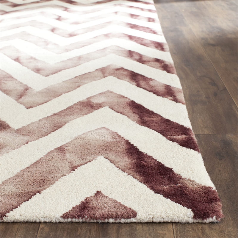 Safavieh Dip Dyed Ivory Contemporary Rug - Square 7'
