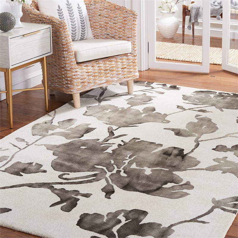 Safavieh Dip Dyed Ivory Contemporary Rug - 3' x 5'