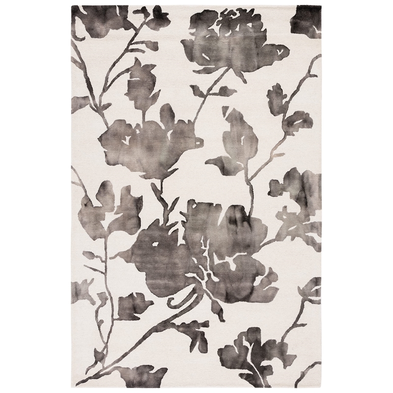 Safavieh Dip Dyed Ivory Contemporary Rug - 4' x 6'