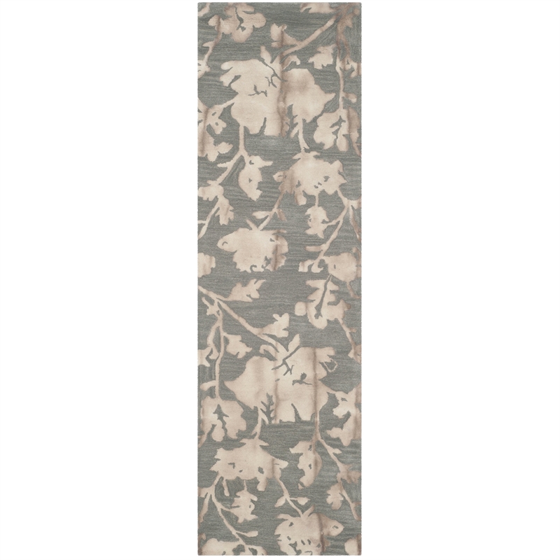 Safavieh Dip Dyed Grey Contemporary Rug - 2'3
