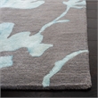 Safavieh Dip Dyed Grey Contemporary Rug - 4' x 6'