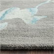 Safavieh Dip Dyed Grey Contemporary Rug - 8' x 10'