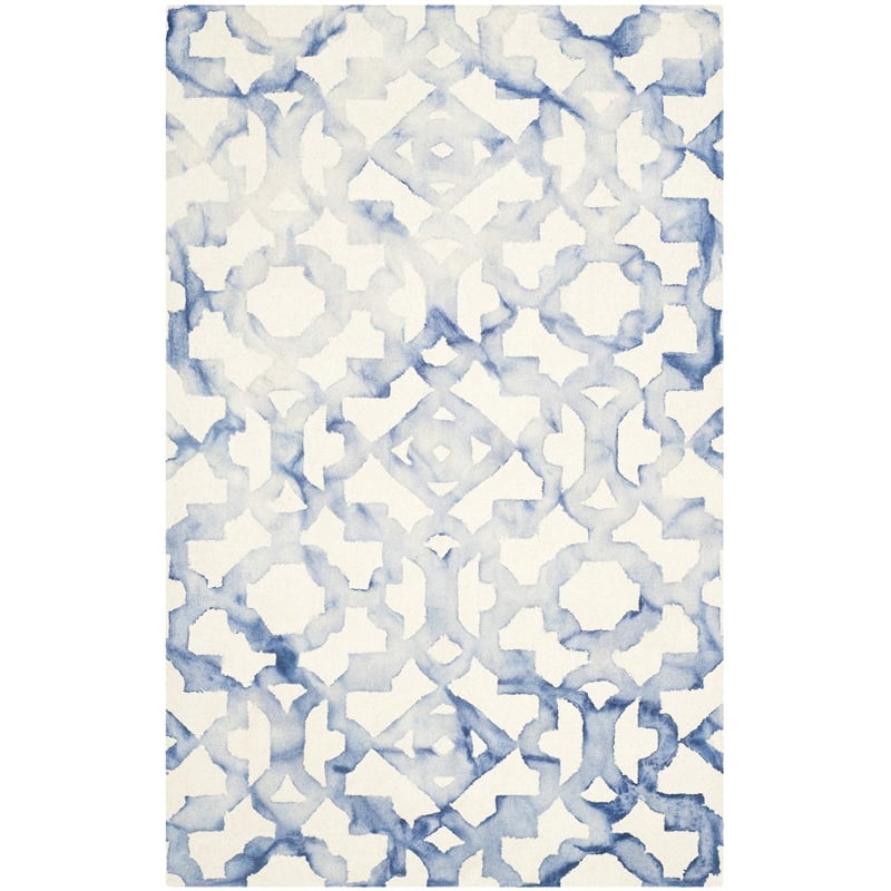 Safavieh Dip Dyed Ivory Contemporary Rug - 4' x 6'