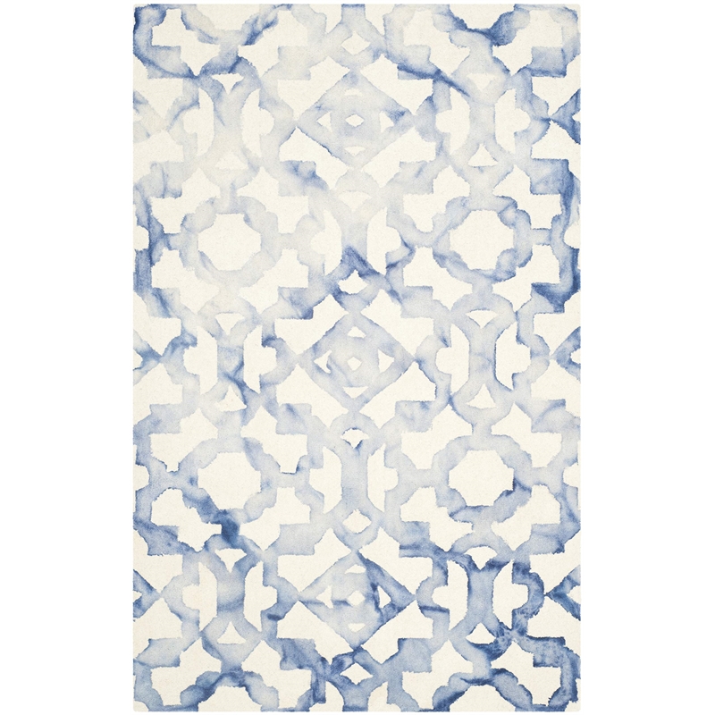 Safavieh Dip Dyed Ivory Contemporary Rug - 6' x 9'