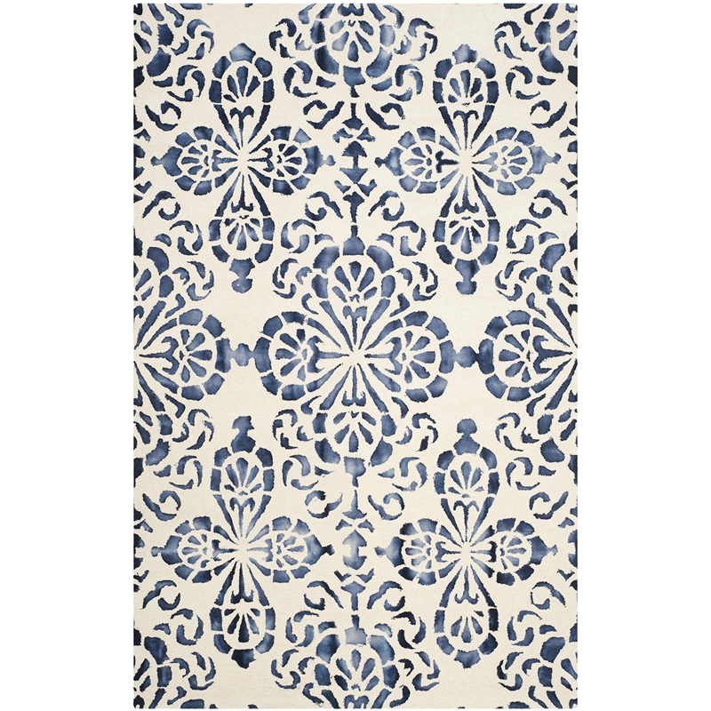 Safavieh Dip Dyed Ivory Contemporary Rug - 5' x 8'