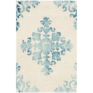 Safavieh Dip Dyed Ivory Contemporary Rug - 2' x 3'