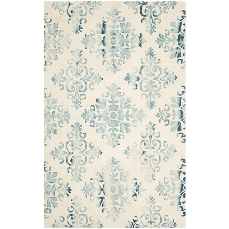 Safavieh Dip Dyed Ivory Contemporary Rug - 4' x 6'