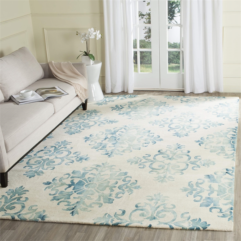 Safavieh Dip Dyed Ivory Contemporary Rug - 8' x 10'