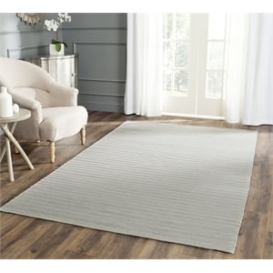 Safavieh Dhurries Grey Contemporary Rug - 6' x 9'