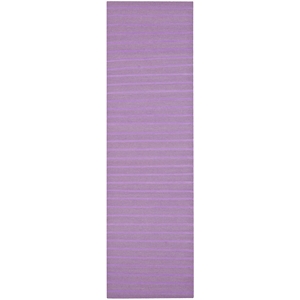Safavieh Dhurries Lavander Contemporary Rug - Runner 2'6&quot x 6'