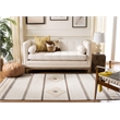 Safavieh Dhurries Natural Contemporary Rug - 4' x 6'