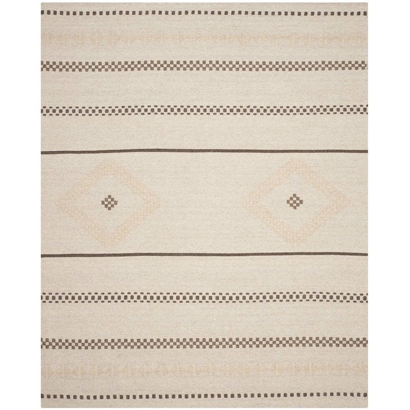Safavieh Dhurries Natural Contemporary Rug - 8' x 10'