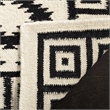 Safavieh Dhurries Ivory Contemporary Rug - 5' x 8'