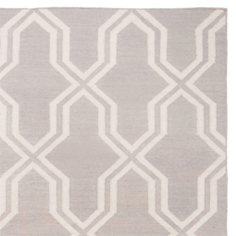 Safavieh Dhurries Light Blue Contemporary Rug - 4' x 6'