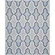 Safavieh Dhurries Light Blue Contemporary Rug - 8' x 10'