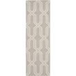 Safavieh Dhurries Light Blue Contemporary Rug - Runner 2'6