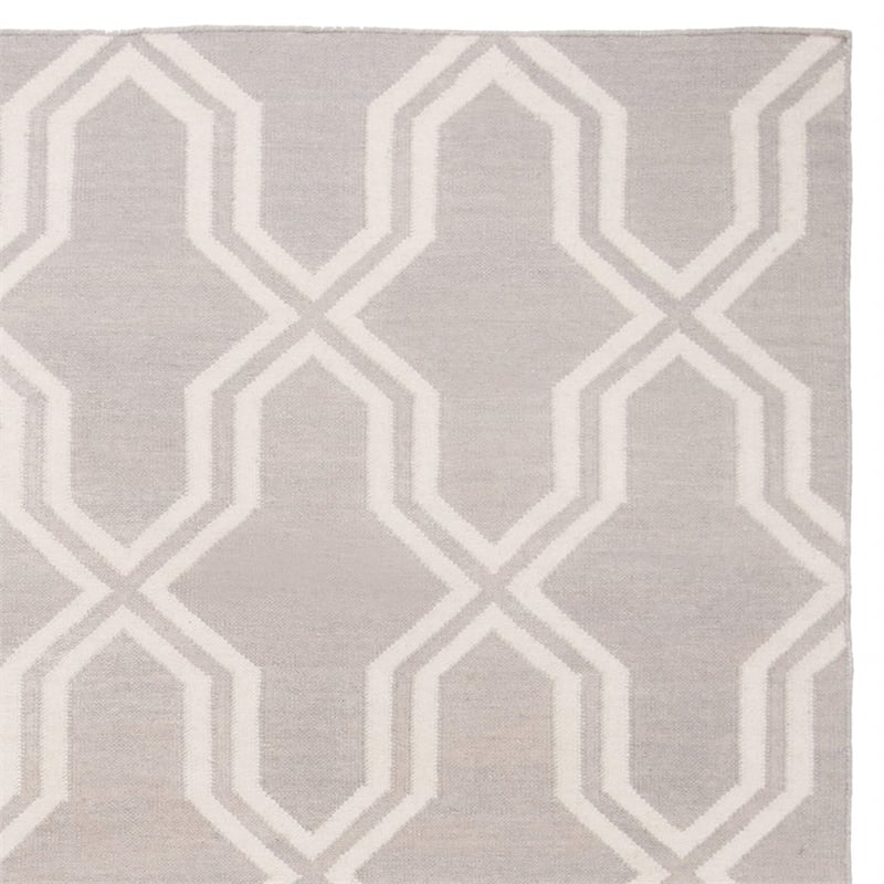 Safavieh Dhurries Light Blue Contemporary Rug - Runner 2'6