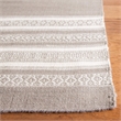 Safavieh Dhurries Light Brown Contemporary Rug - 4' x 6'