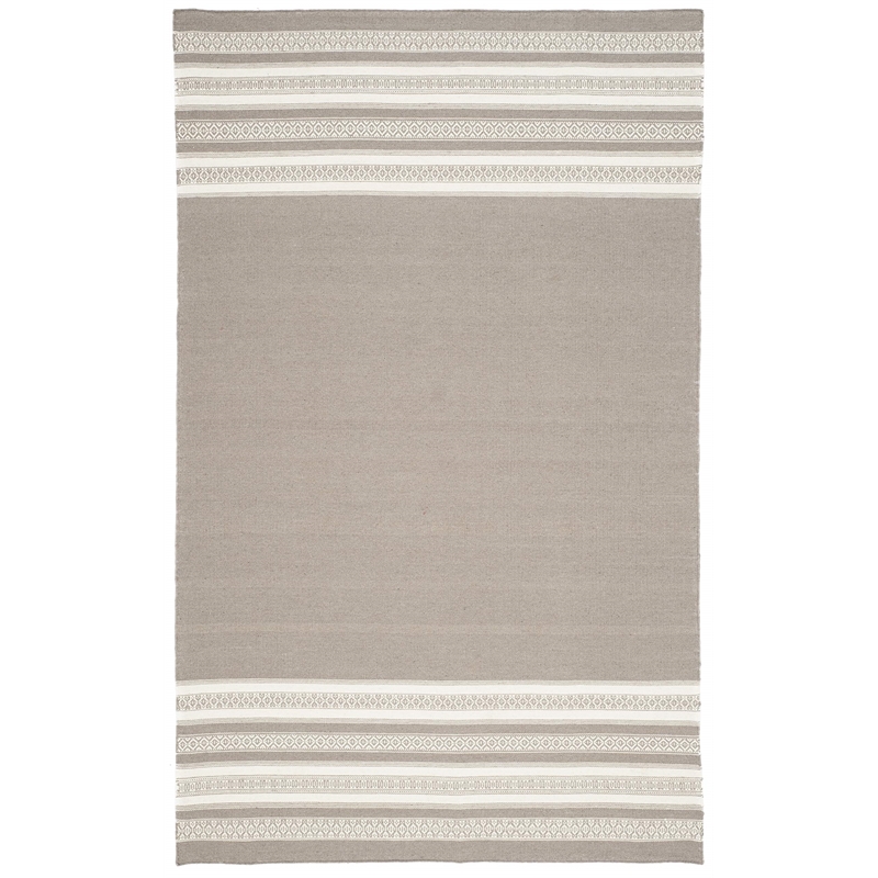 Safavieh Dhurries Light Brown Contemporary Rug - 5' x 8'
