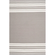 Safavieh Dhurries Light Brown Contemporary Rug - 6' x 9'