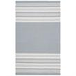 Safavieh Dhurries Grey Contemporary Rug - 3' x 5'