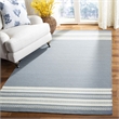 Safavieh Dhurries Grey Contemporary Rug - 6' x 9'