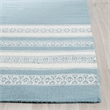Safavieh Dhurries Turquoise Contemporary Rug - 6' x 9'
