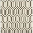 Safavieh Dhurries Grey Contemporary Rug - Square 6'