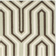 Safavieh Dhurries Grey Contemporary Rug - Square 6'