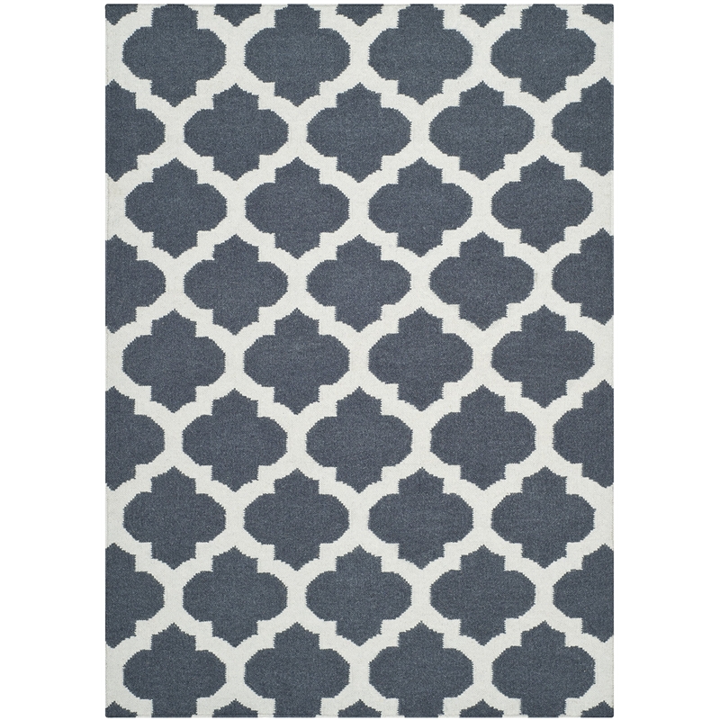 Safavieh Dhurries Blue Contemporary Rug - 3' x 5'