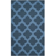 Safavieh Dhurries Ink Contemporary Rug - 3' x 5'