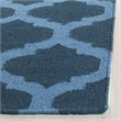 Safavieh Dhurries Ink Contemporary Rug - 3' x 5'