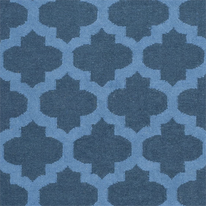 Safavieh Dhurries Ink Contemporary Rug - 8' x 10'