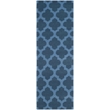 Safavieh Dhurries Ink Contemporary Rug - Runner 2'6