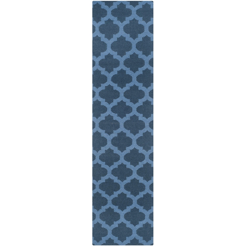 Safavieh Dhurries Ink Contemporary Rug - Runner 2'6
