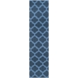 Safavieh Dhurries Ink Contemporary Rug - Runner 2'6