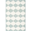 Safavieh Dhurries Blue Contemporary Rug - 4' x 6'