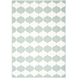 Safavieh Dhurries Blue Contemporary Rug - 6' x 9'