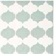 Safavieh Dhurries Blue Contemporary Rug - 6' x 9'
