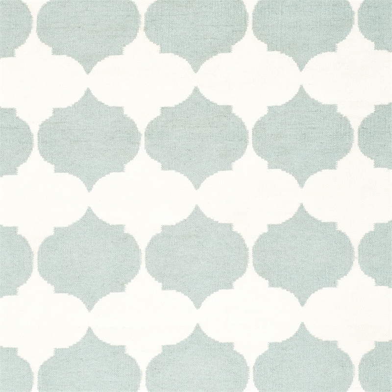 Safavieh Dhurries Blue Contemporary Rug - 6' x 9'