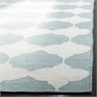 Safavieh Dhurries Blue Contemporary Rug - 8' x 10'
