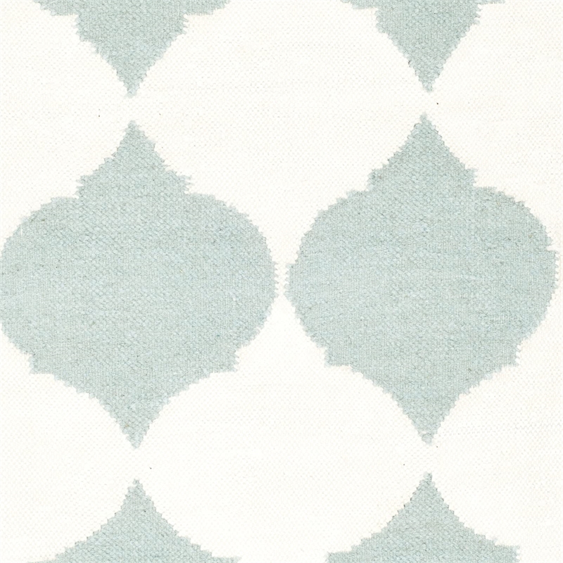 Safavieh Dhurries Blue Contemporary Rug - Runner 2'6