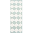 Safavieh Dhurries Blue Contemporary Rug - Runner 2'6