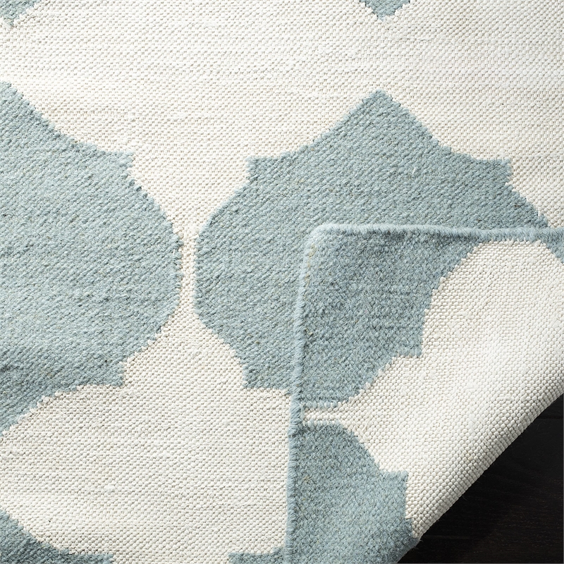 Safavieh Dhurries Blue Contemporary Rug - Runner 2'6