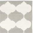 Safavieh Dhurries Grey Contemporary Rug - 4' x 6'
