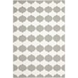 Safavieh Dhurries Grey Contemporary Rug - 6' x 9'
