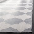 Safavieh Dhurries Grey Contemporary Rug - 6' x 9'