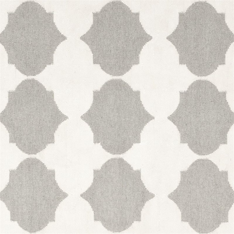 Safavieh Dhurries Grey Contemporary Rug - Square 7'