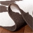 Safavieh Dhurries Brown Contemporary Rug - 3' x 5'
